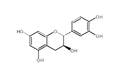 儿茶素分子结构式